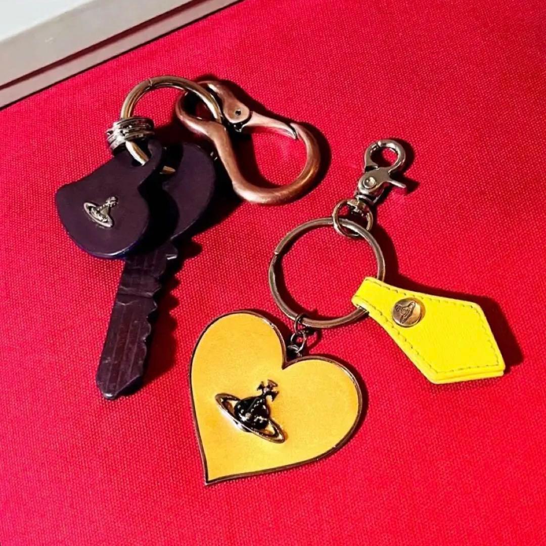 【2SET】ヴィヴィアンウエストウッド✴︎ハート✴︎キーリング