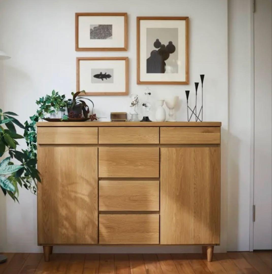 【新古品】ベルメゾン　カウンターキャビネット