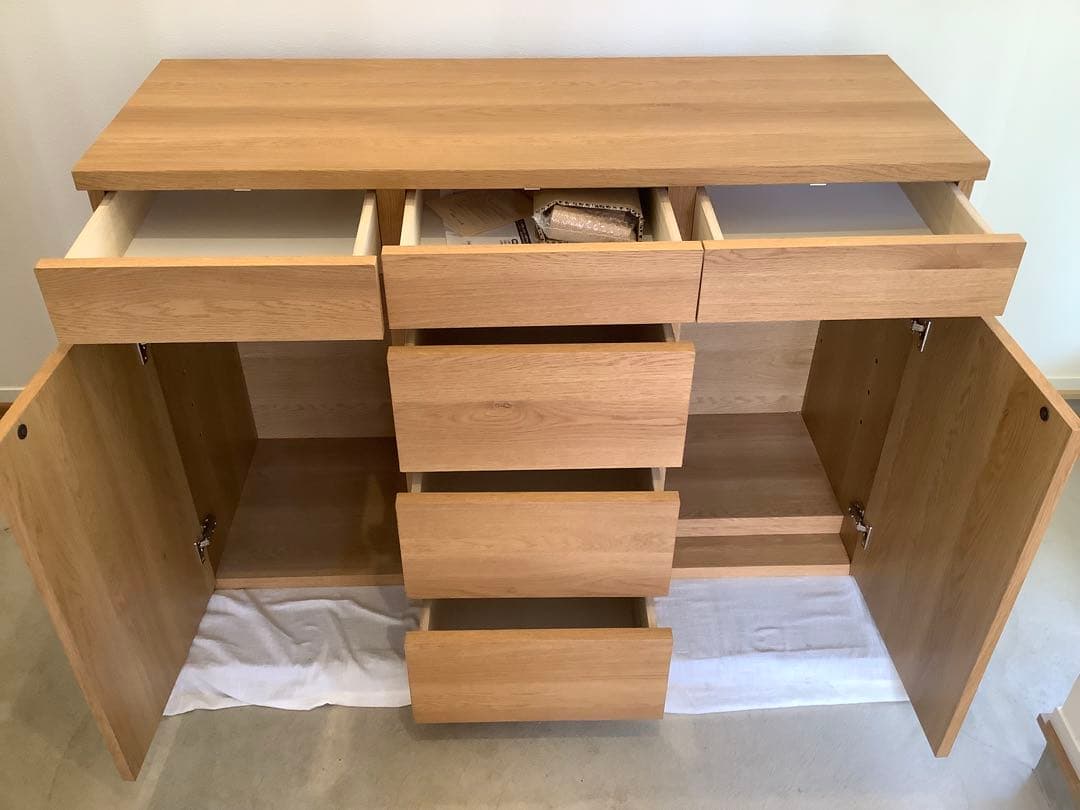 【新古品】ベルメゾン　カウンターキャビネット