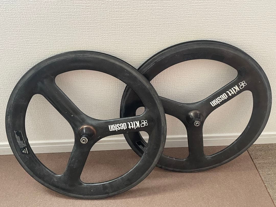 kitt design バトンホイール　 451 前輪後輪　カーボン　ジャンク