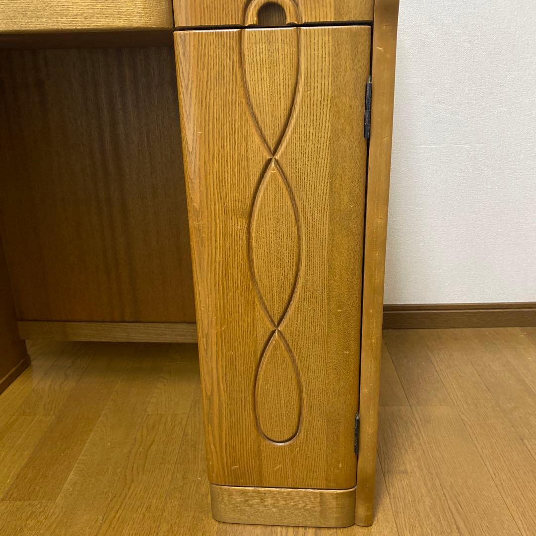 ナチュラルウッド　ドレッサー　デスク　椅子無し