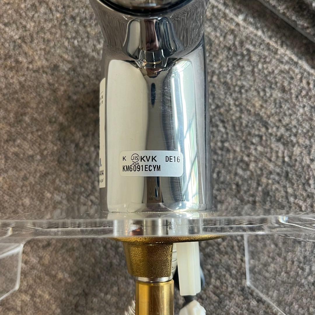 A34展示場使用品✨現状品KVK浄水器付シングルレバー式シャワー付混合水栓