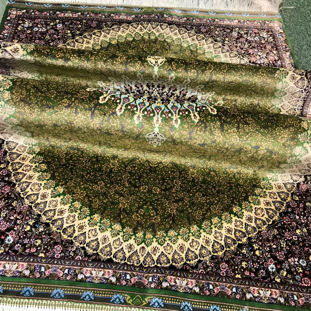 一番人気のペルシャシルクラグ/size:80x120cm…. .fid2.4