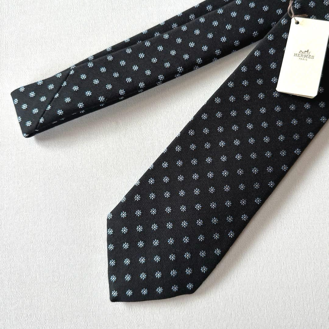 エルメス ネクタイ 《Hフラワー》新品 未使用