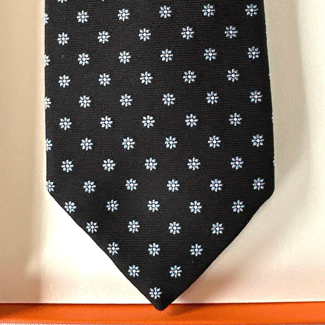 エルメス ネクタイ 《Hフラワー》新品 未使用