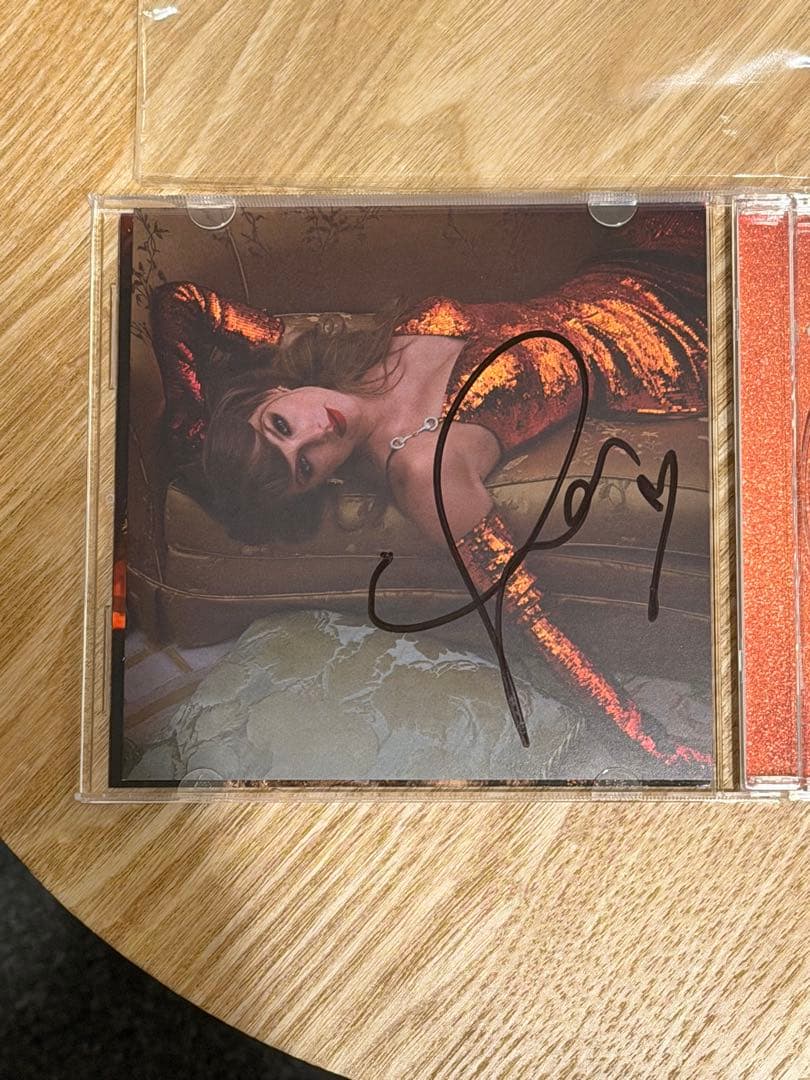 洋楽 THE LIFE OF A SHOWGIRL CD SIGNED PHOTO 2