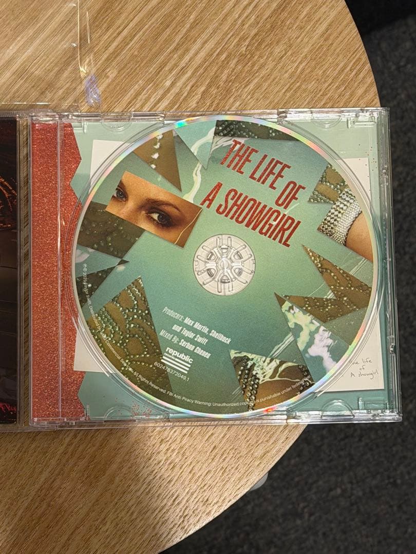 洋楽 THE LIFE OF A SHOWGIRL CD SIGNED PHOTO 2