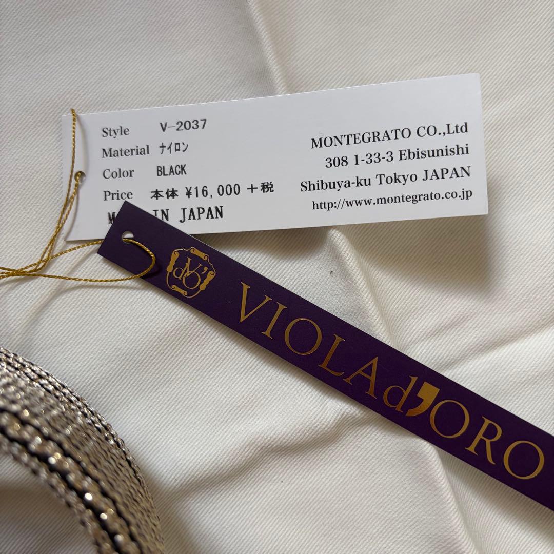 新品　VIOLAd'ORO ジーノ 2WAY ナイロントート V-2037