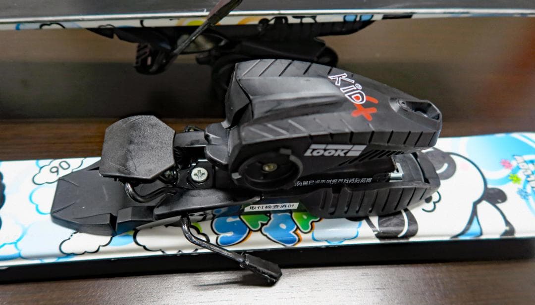 スワロー キッズ Jr. スキー板 90cm パンダ ビンディング 2点セット