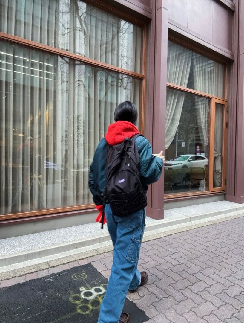 専用田中シェン着Schott NYC flight jacket M Navy