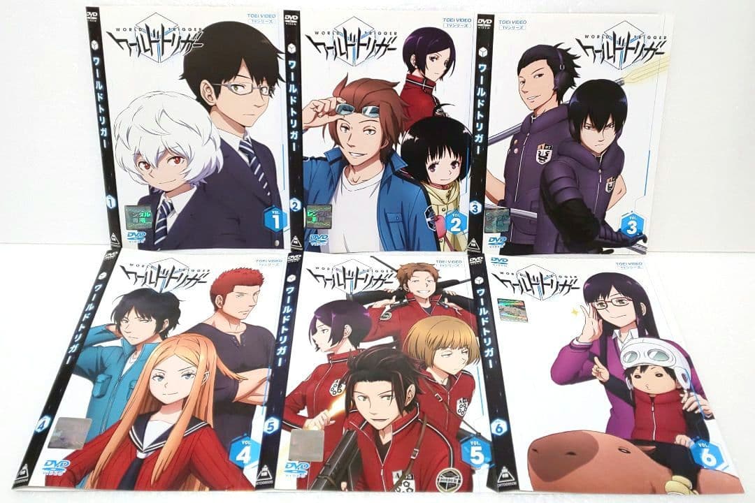 ワールドトリガー 1 2 3 DVD 全巻 セット アニメ 葦原大介