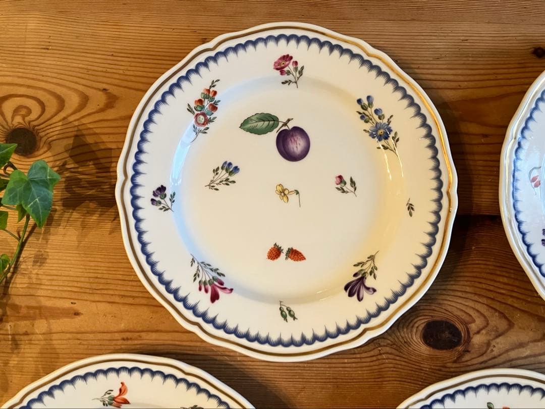 ジノリ　アンティコ　イタリアンフルーツ　21プレート×5