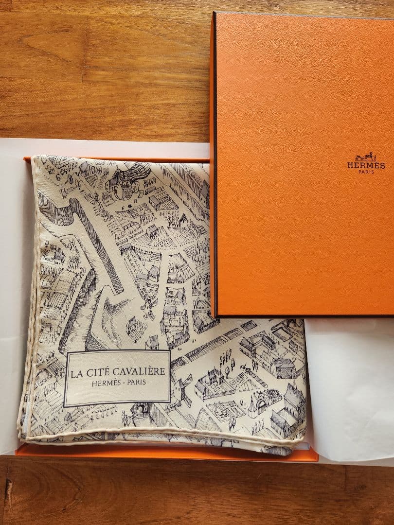 HERMES　カレ　90 シテ・カヴァリエール