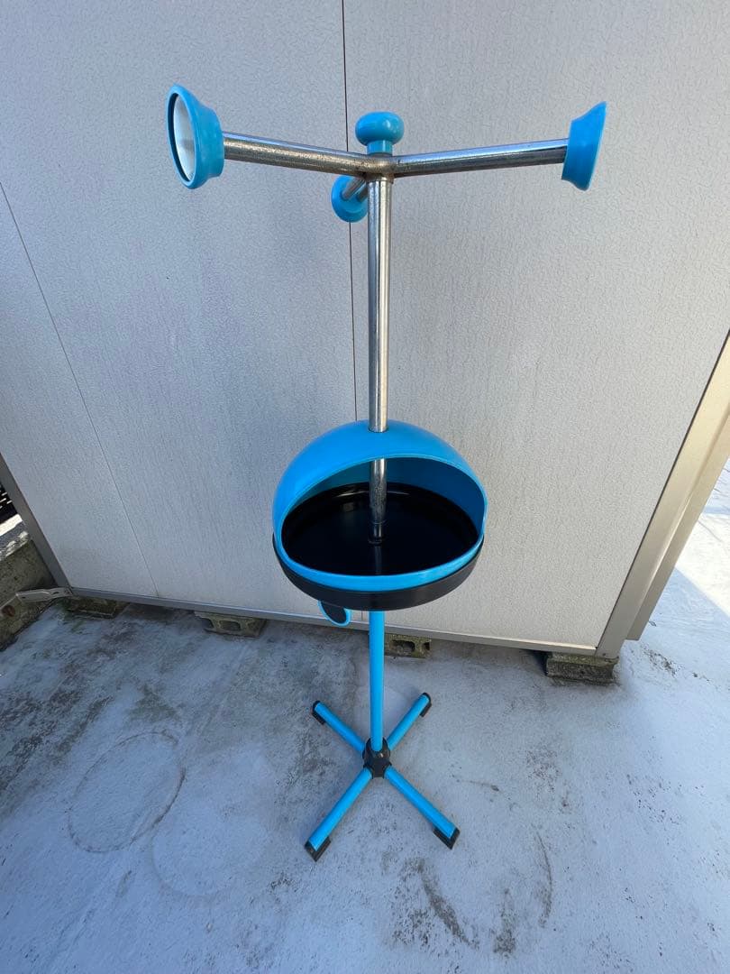 昭和レトロ　スペースエイジ　　　　　 70s ポールハンガーラック