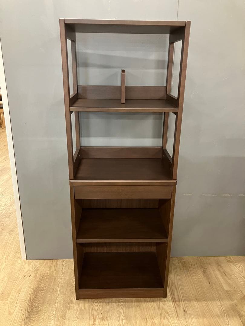 HIKARI Mコンパクトオープンラック ウォールナット　展示品