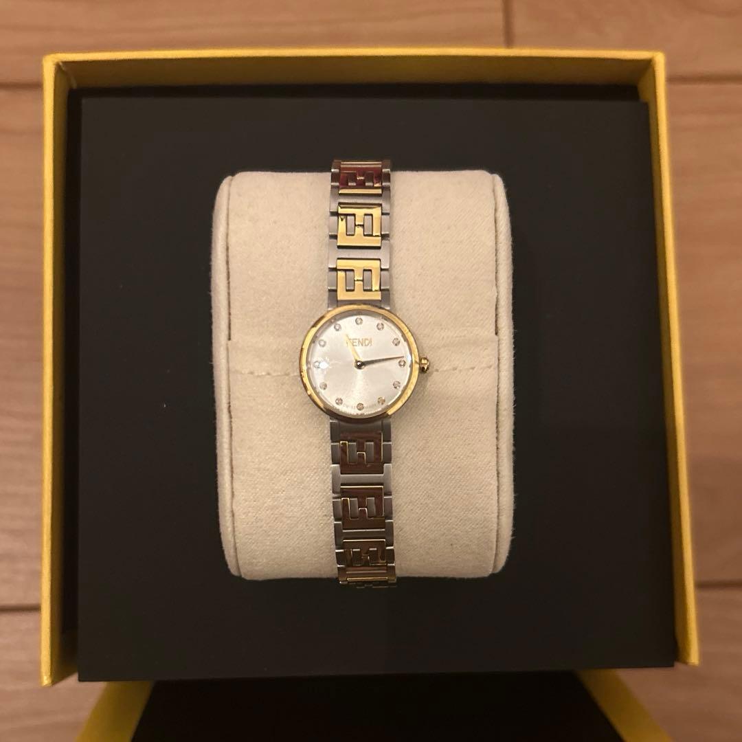 極美品 FENDI フォーエバー ダイヤ 腕時計