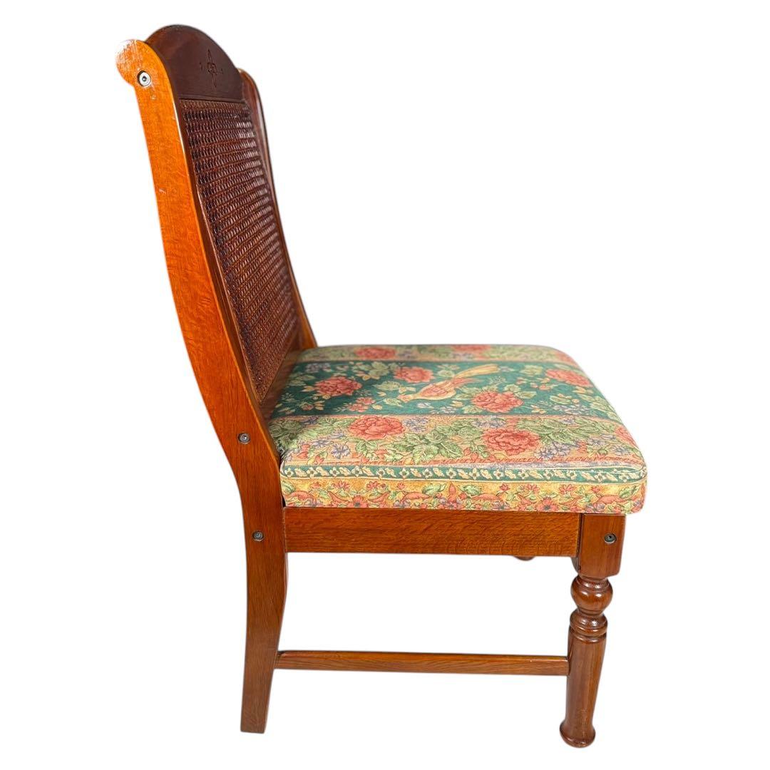 HR642 【希少デザイン】三越ブルージュ　 ダイニングチェア