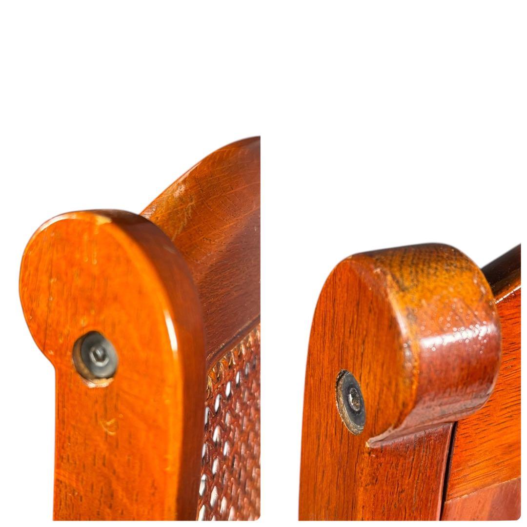 HR642 【希少デザイン】三越ブルージュ　 ダイニングチェア