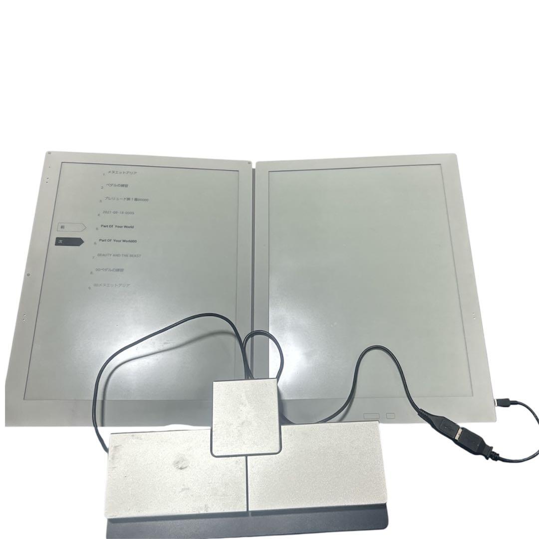 ア*ア様 GVIDO (グイド)2画面電子楽譜＆フットスイッチ　コーラスカバー付