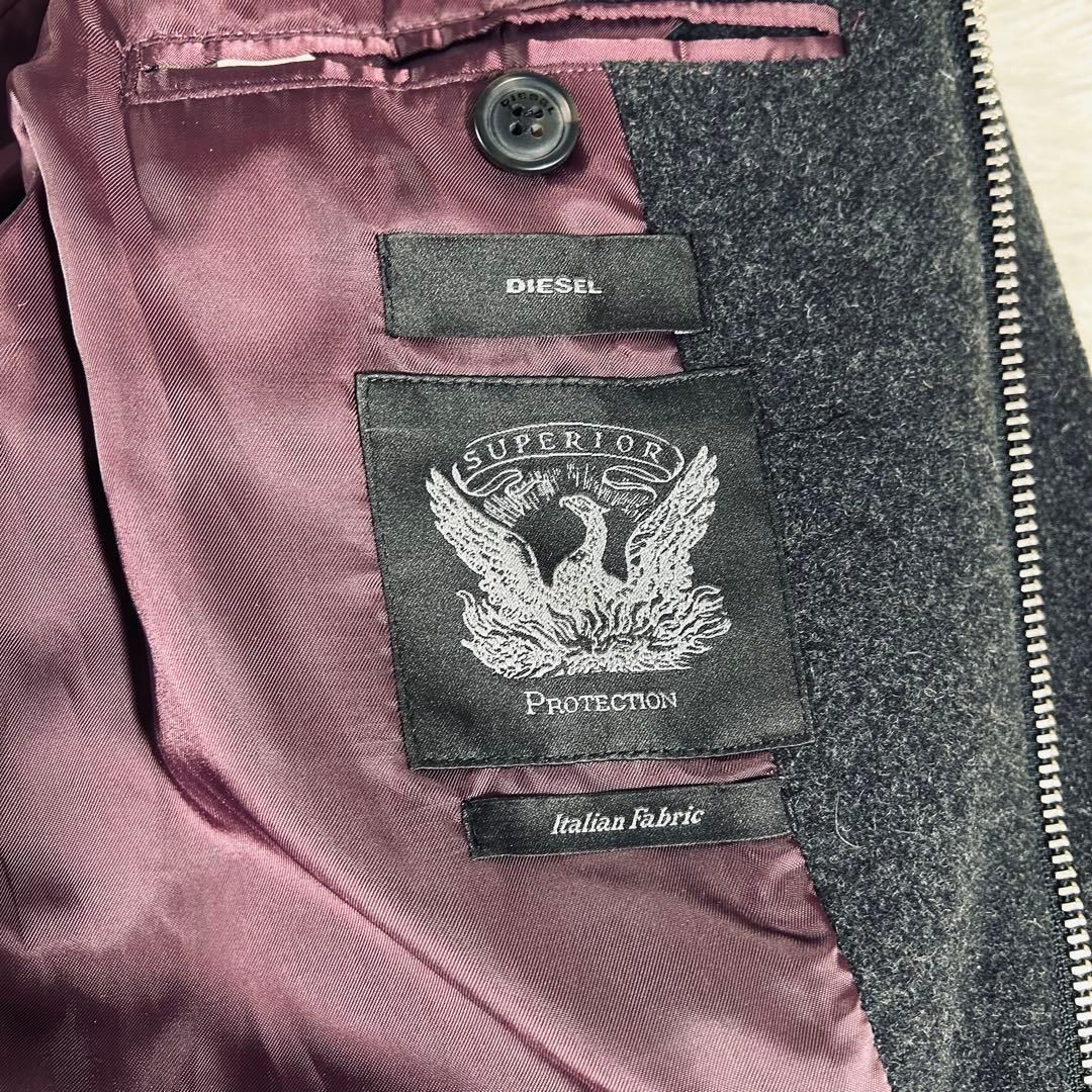 【july 】　DIESEL　ディーゼル　チェスターコート　ロングコート