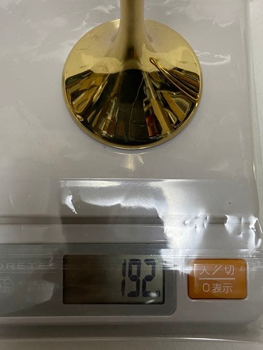 キャンドルスタンド　ゴールド