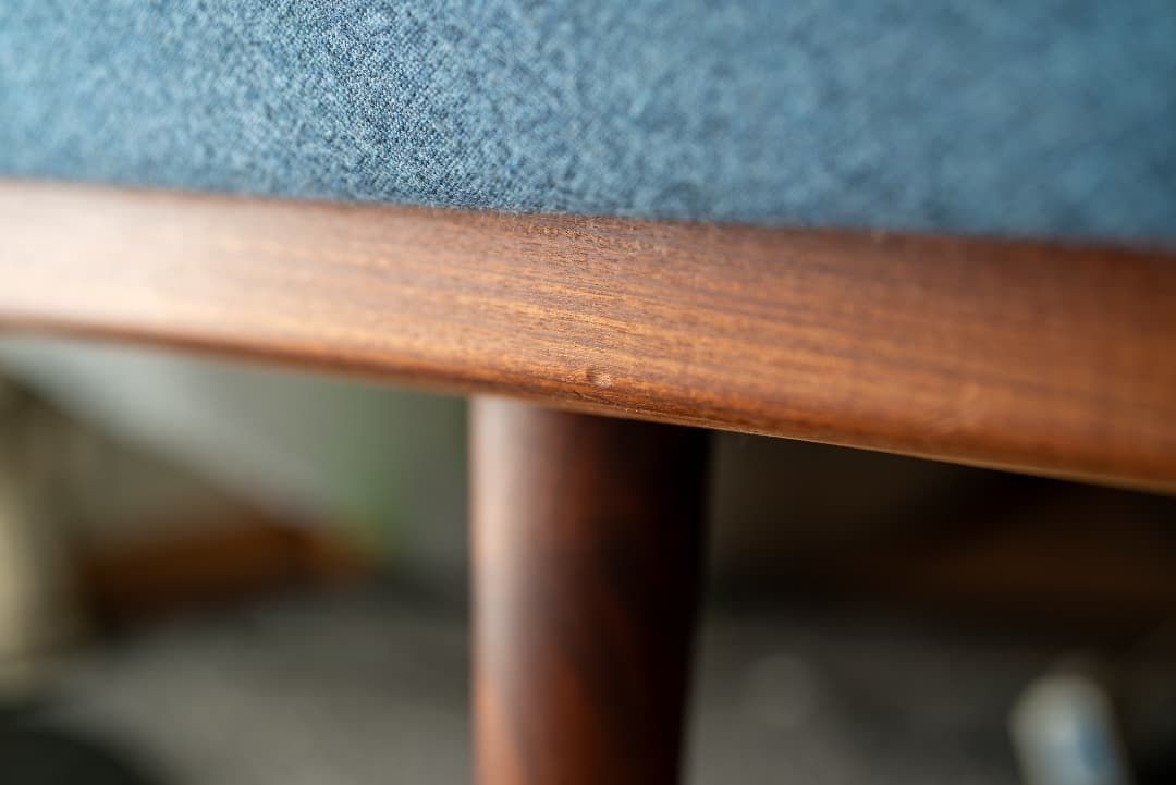 【超希少】Hans J Wegner GE258 デイベッド チーク 丸脚