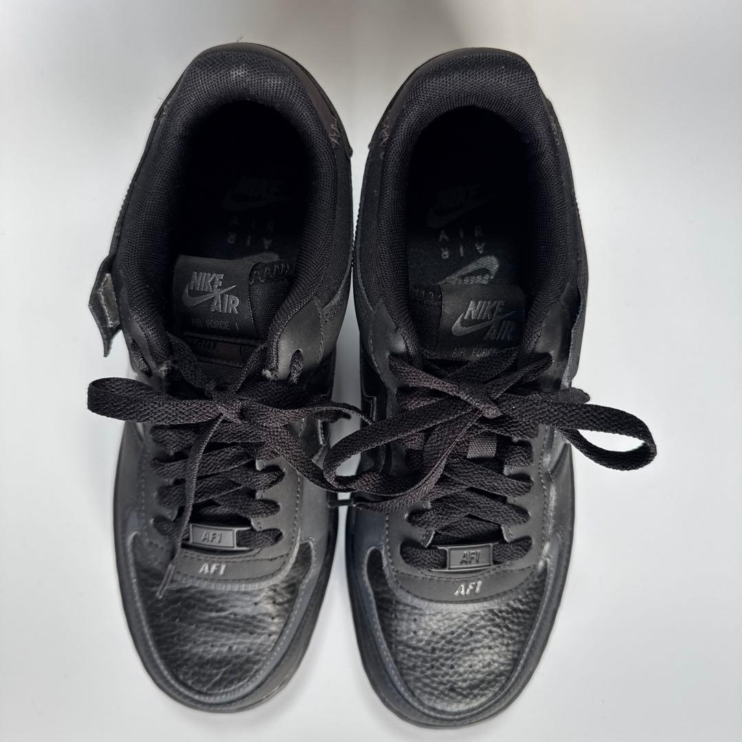 Nike Air Force 1 ブラック　25㎝　厚底