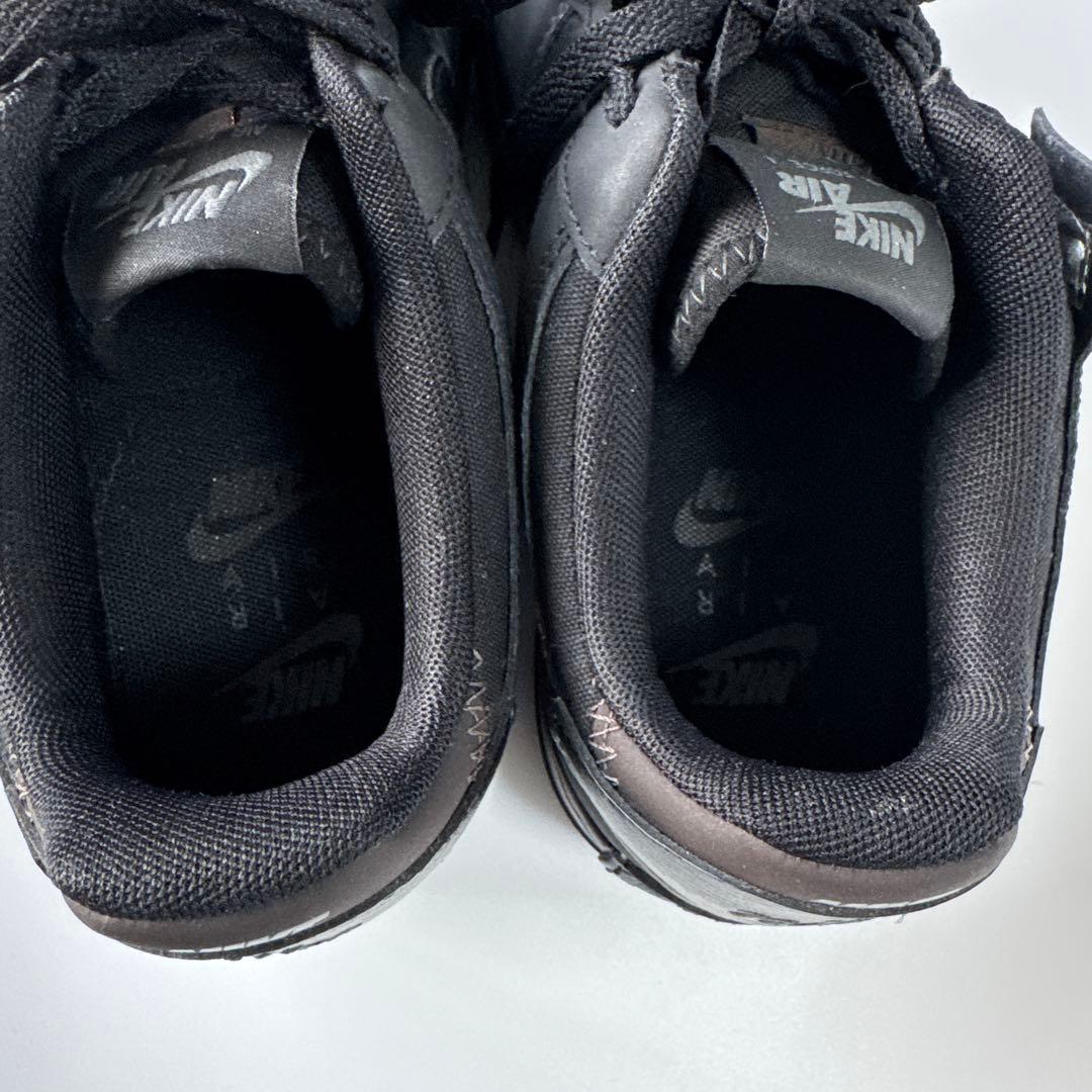 Nike Air Force 1 ブラック　25㎝　厚底