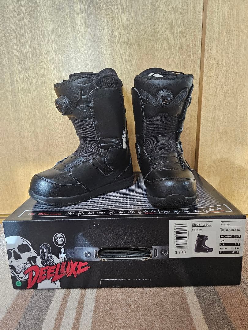 スノーボード DEELUXE DEEMON L3 BOA