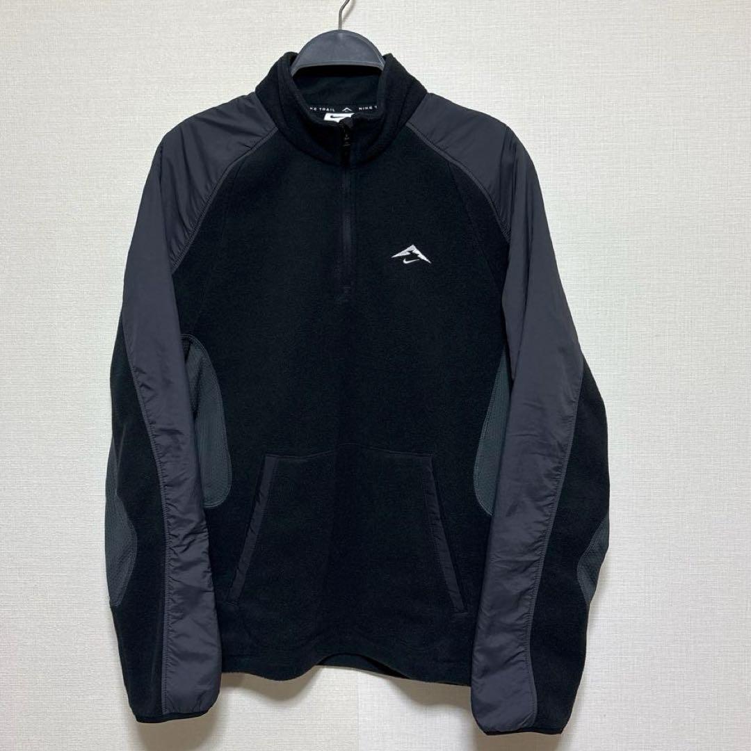 Nike TRAIL POLARTEC 1/4 ZIP FLC ランニングトップ