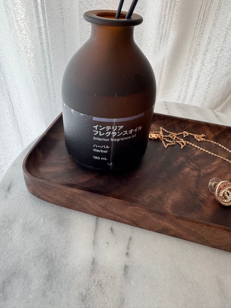 北米ブラックウォルナット 木製トレイ 2枚