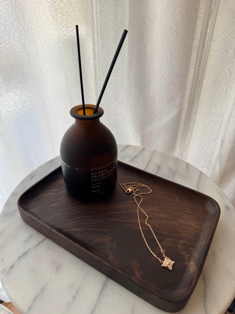 北米ブラックウォルナット 木製トレイ 2枚