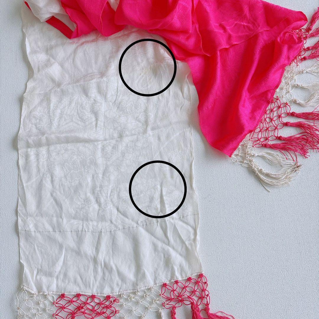 フルセット　七五三７歳女の子　化繊　ピンク地　毬花　袋帯銀　簡単半襟　7122