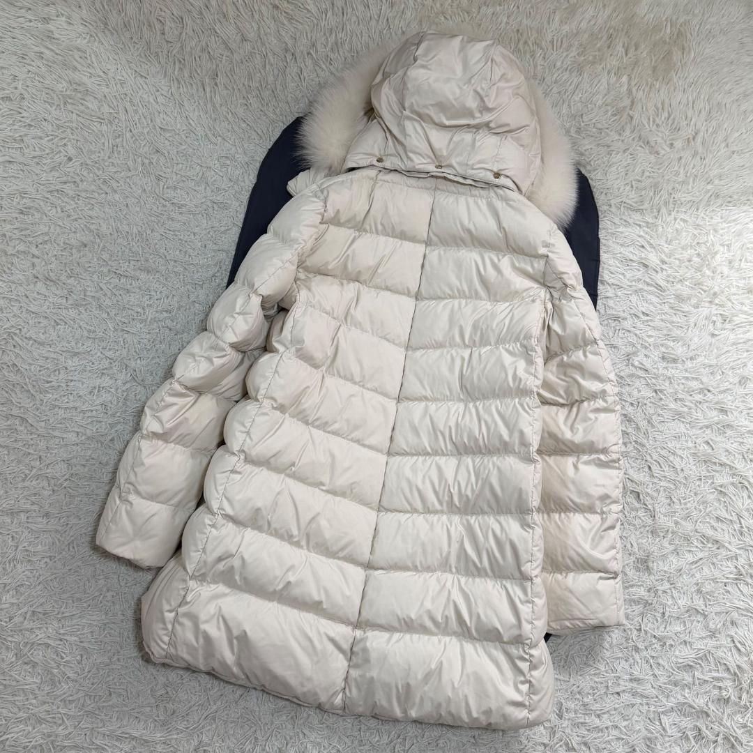 17662✨ヘルノ 44 LL ポーラーテック ファー ロングダウンジャケット