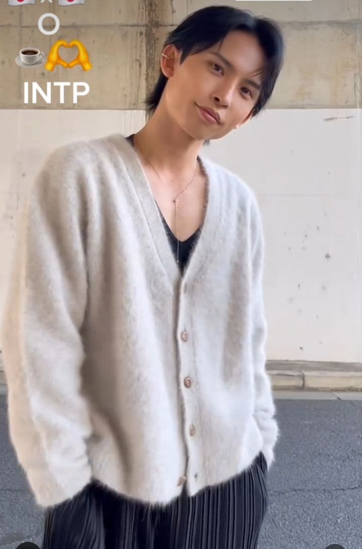 ブルーフォックスカーディガン