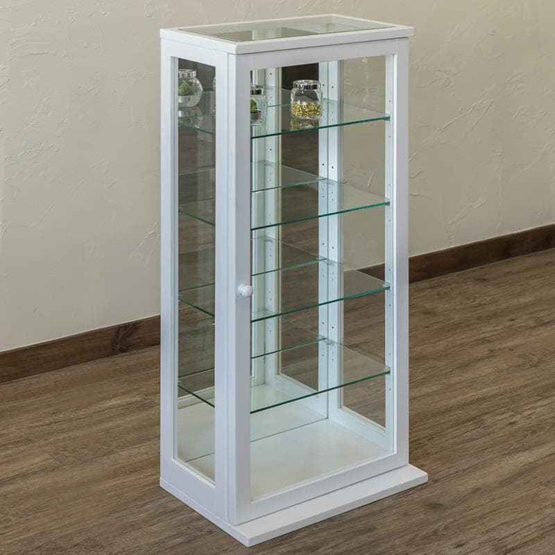 《新品・送料無料》コレクションケース　タテ型　ハイタイプ　DBR/WW