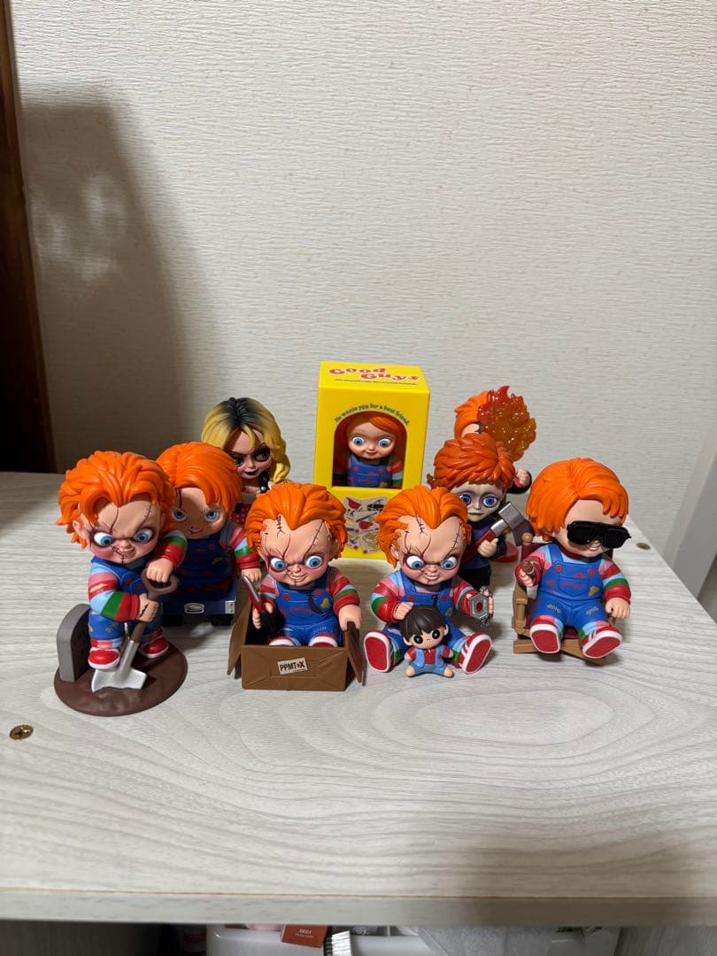 チャッキー フィギュアセット 9体
