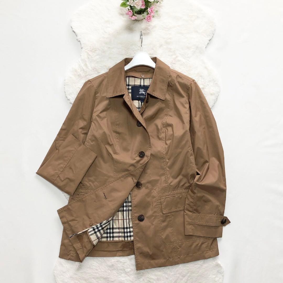BURBERRY*バーバリーロンドン　大きいサイズ46　ショートトレンチコート