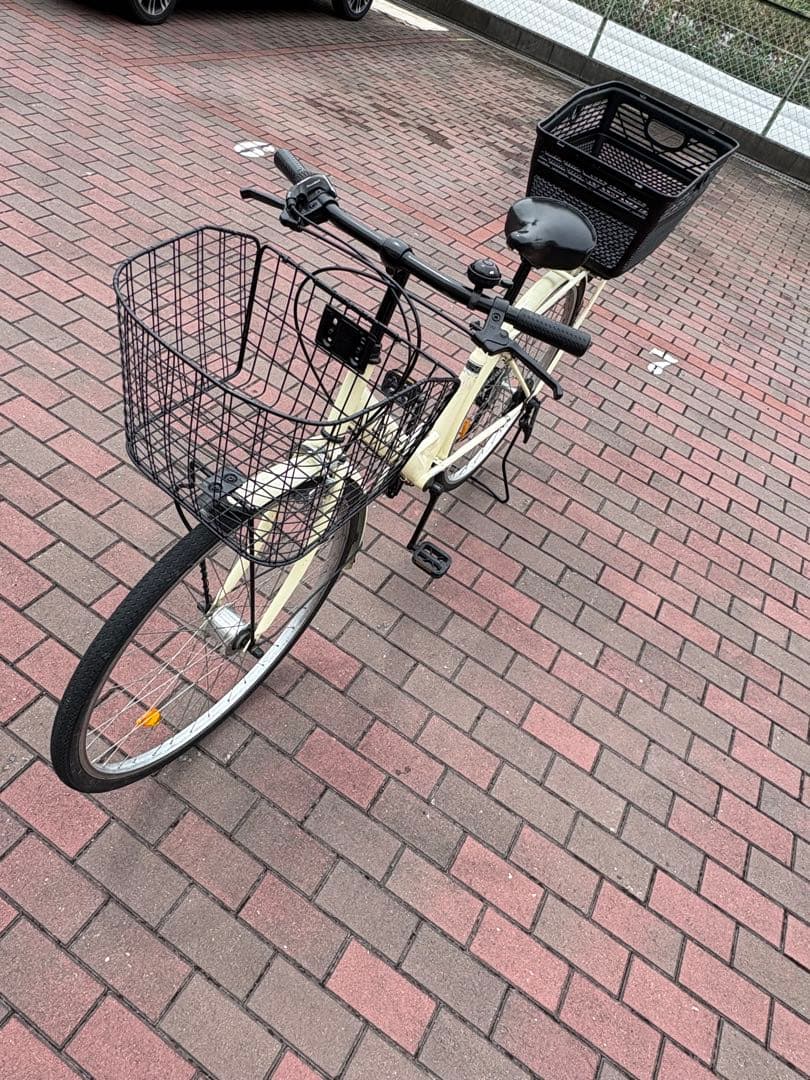 前後籠付きオートライト変速付軽快車 (27㌅)お引取りでも？配達でも？可能です。