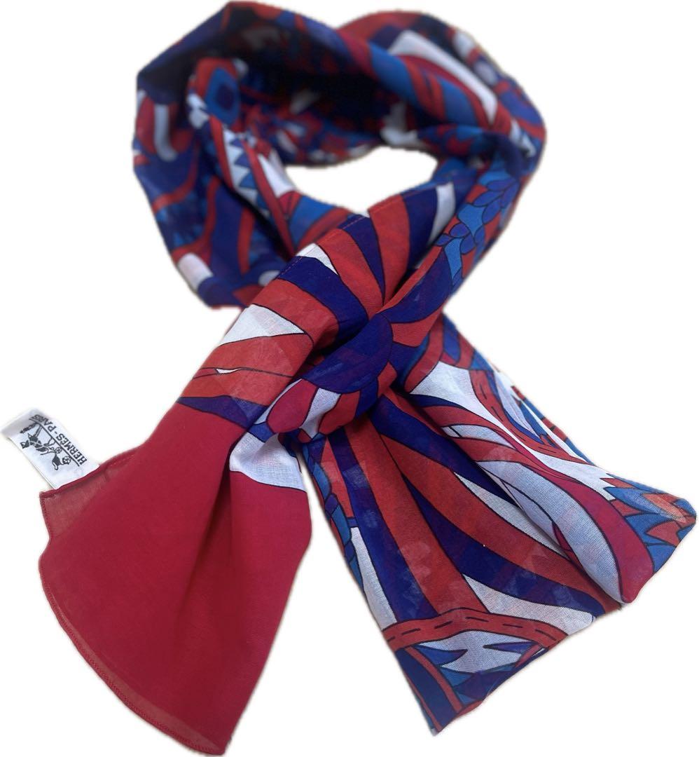 エルメス　ストール　メダルモチーフ　ヴィンテージ