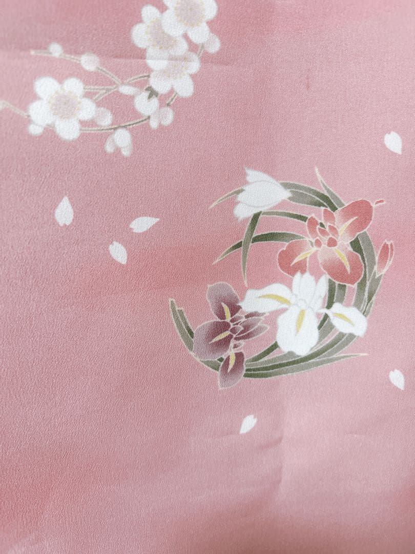 優しいピンク♡七五三　7歳　女の子　セット　一式　白