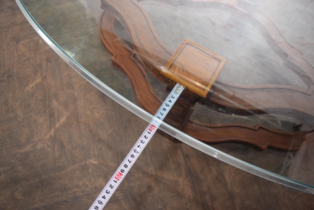 DREXELHERITAGEドレクセルヘリテイジ フランチェスカ ガラステーブル