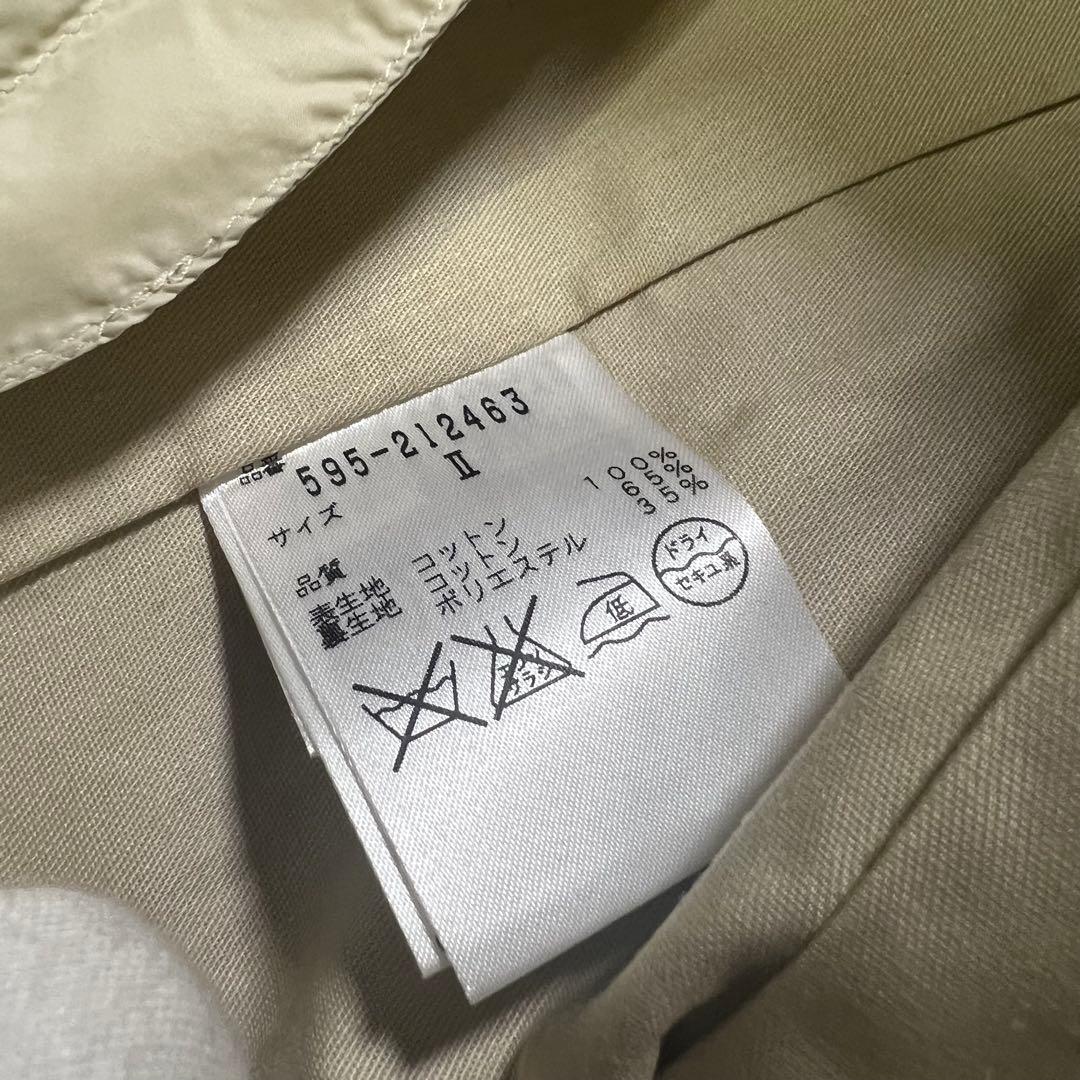 MHL. ダウンライナー付 ステンカラーコート ベージュ Lマーガレットハウエル