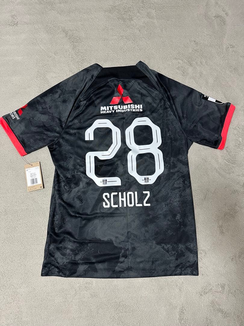 浦和レッズ アレクサンダーショルツ選手　2024シーズン　3rdユニフォーム