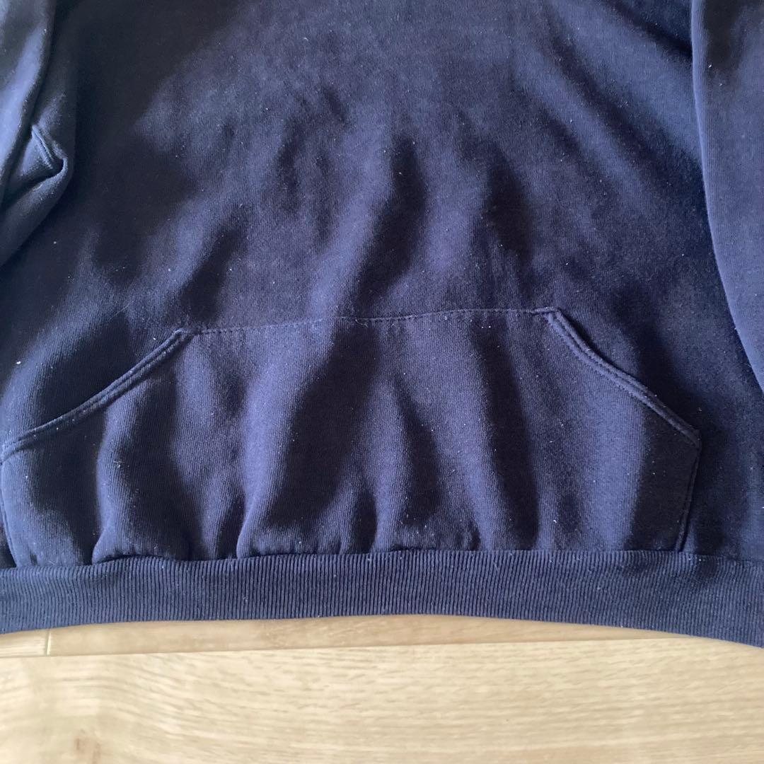 70’s Russell Athletic 金タグ パーカー ナス紺 USA製