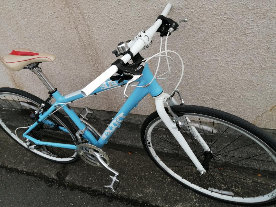 横浜 SCOTT スコット SUB40 700C 3×8速 カスタム 引取希望