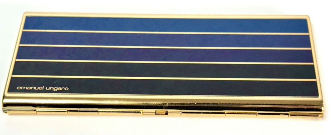 希少品Emanuel Ungaro タバコケース ゴールド 定価32250円