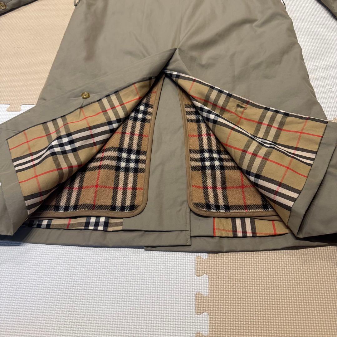 【美品】BURBERRYカーキ トレンチコート ウールライナー 希少ヴィンテージ