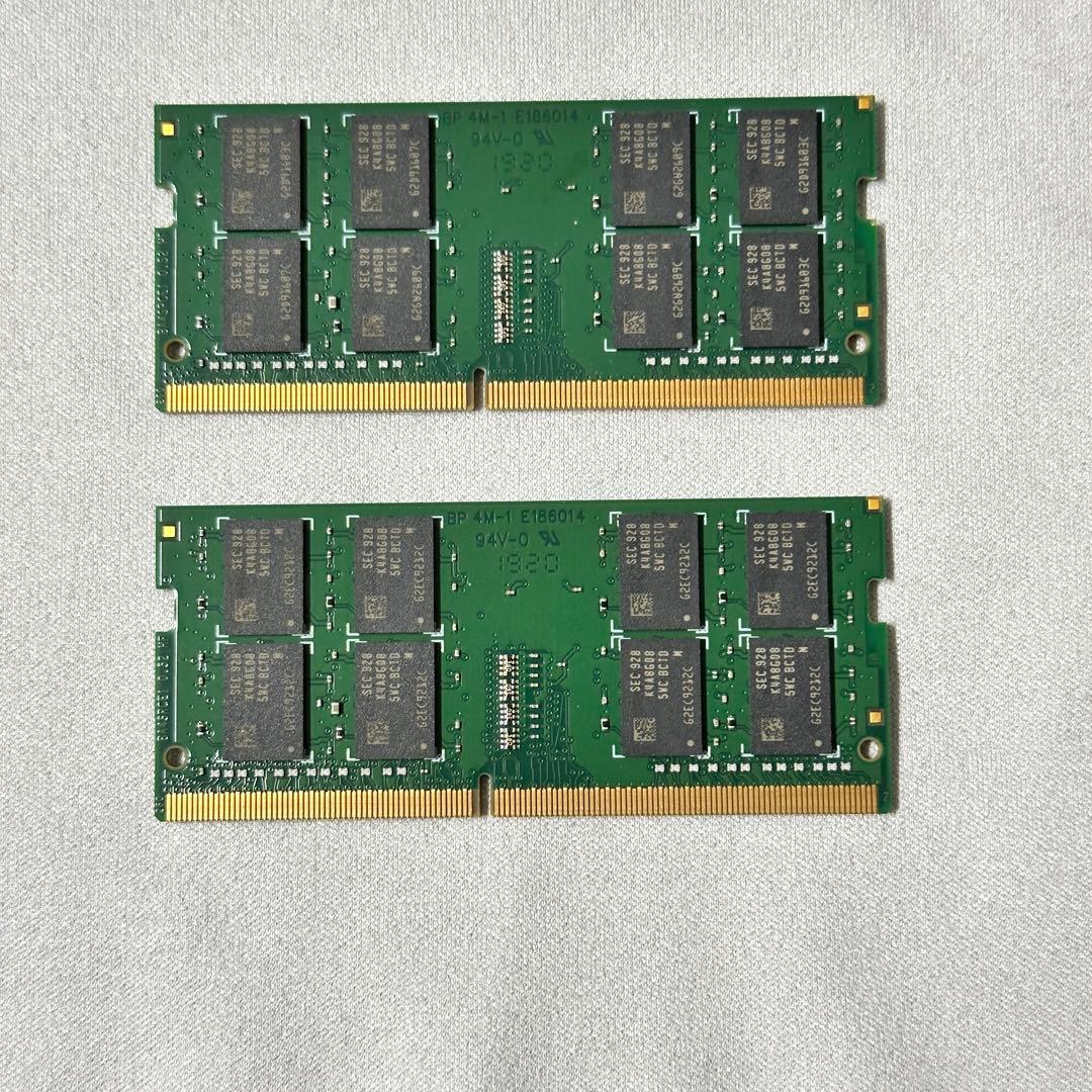 ADATA DDR4 2666 32GB(16GBx2) SODIMM メモリー