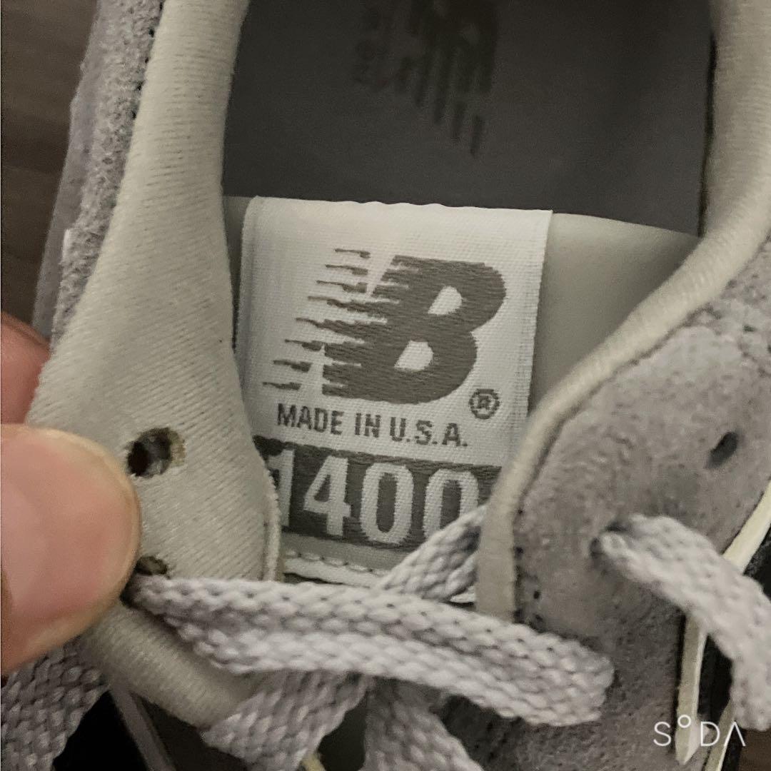 【クロ】ニューバランス M1400G（グレー） 27cm（プー175）